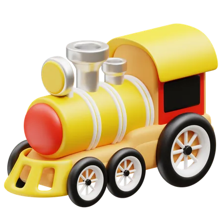 Tren de juguete  3D Icon