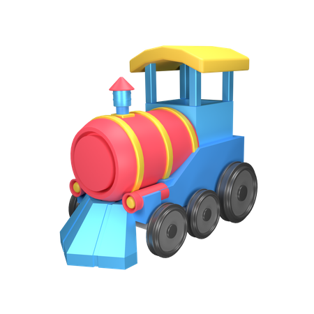 Tren de juguete  3D Icon
