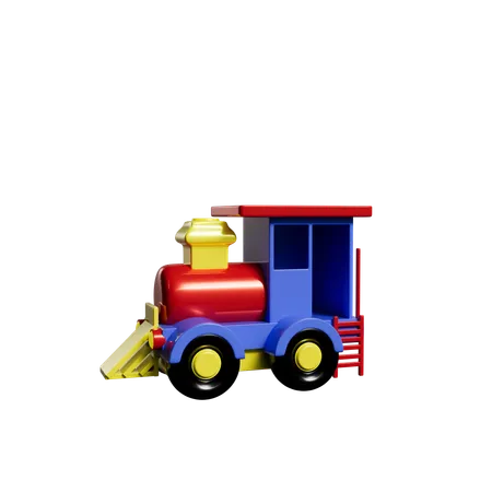 Tren de juguete  3D Icon