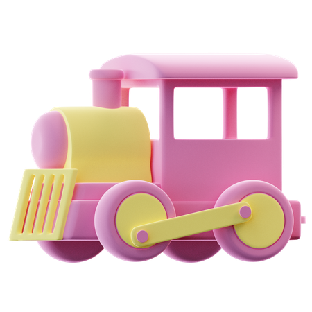 Tren de juguete  3D Icon