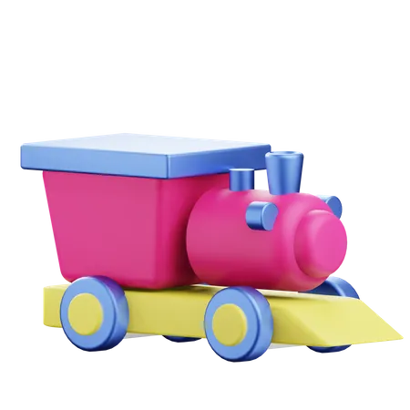 Tren de juguete  3D Icon