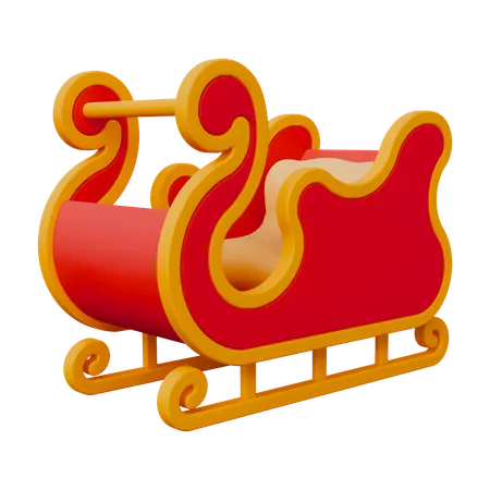 Tren de navidad  3D Icon