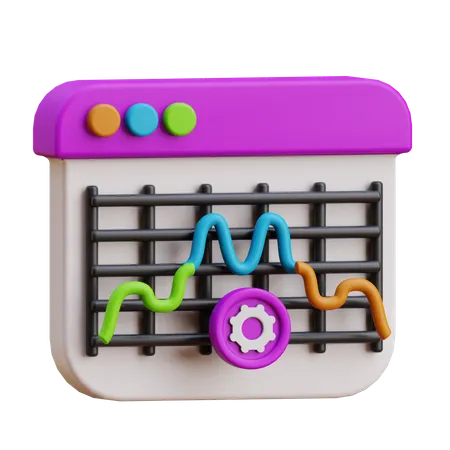 Trend  3D Icon