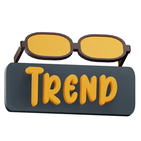 3 D Illustration Trend Icon With Transparent Background 3D Icon