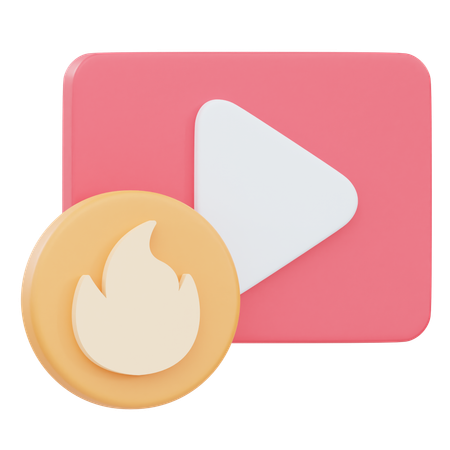 Trending  3D Icon