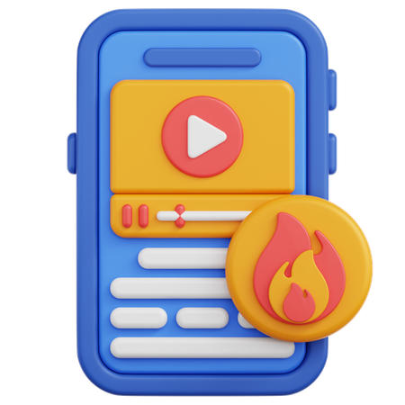 Trending  3D Icon