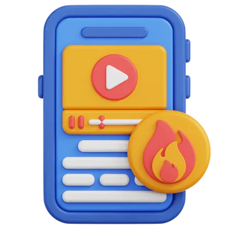 Trending  3D Icon