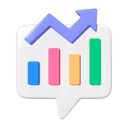Trends  3D Icon