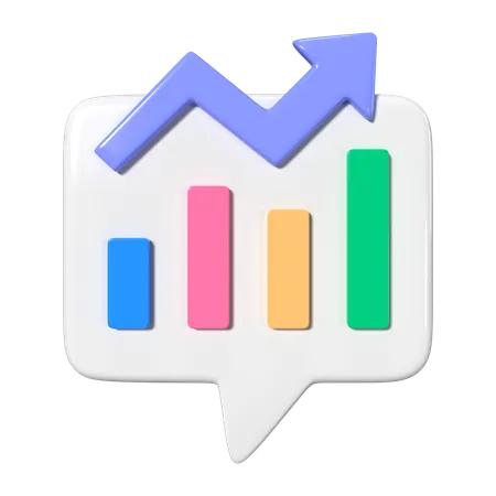 Trends  3D Icon