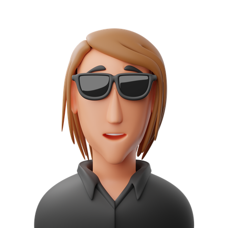 Trendy Woman Avatar  3D Icon