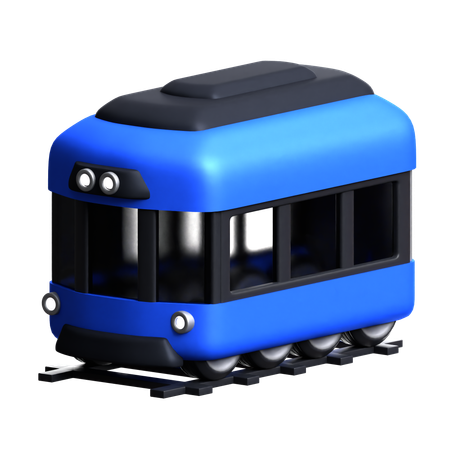 Trenes electricos  3D Icon