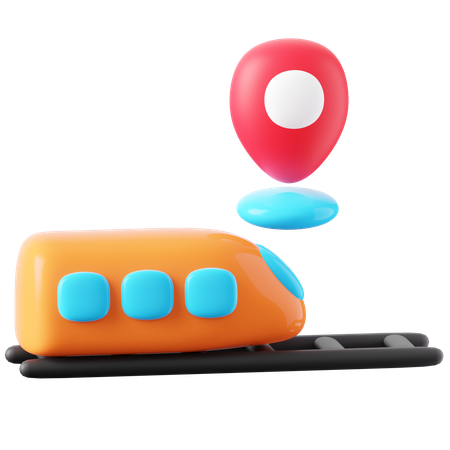 Treno  3D Icon