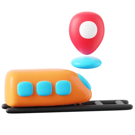 Treno  3D Icon