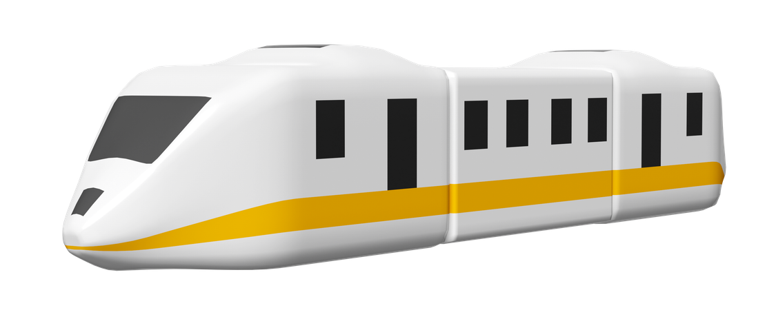 Treno  3D Illustration