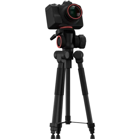 Caméra sur trépied  3D Icon