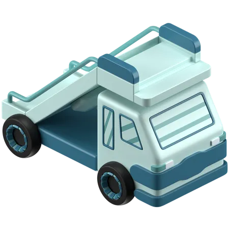 Treppenwagen  3D Icon