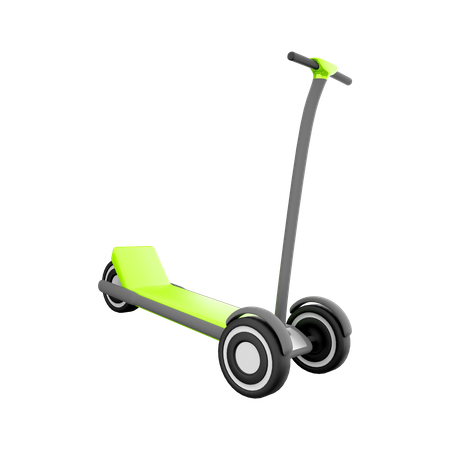 Tretroller  3D Icon