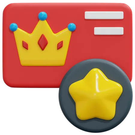 Kundenkarte  3D Icon