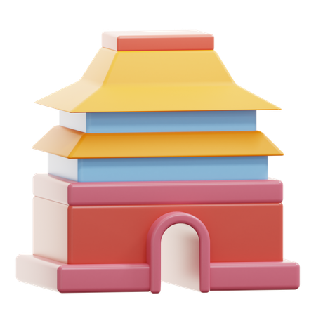 Treze tumbas  3D Icon