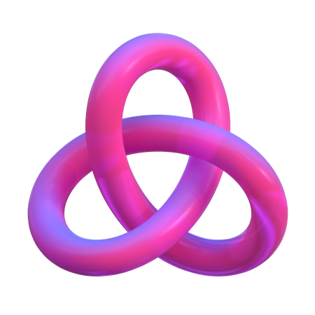Tri Abstract Shape  3D Icon