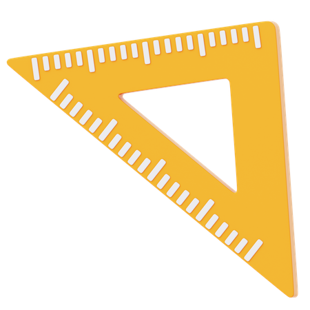 Tri Ruler  3D Icon