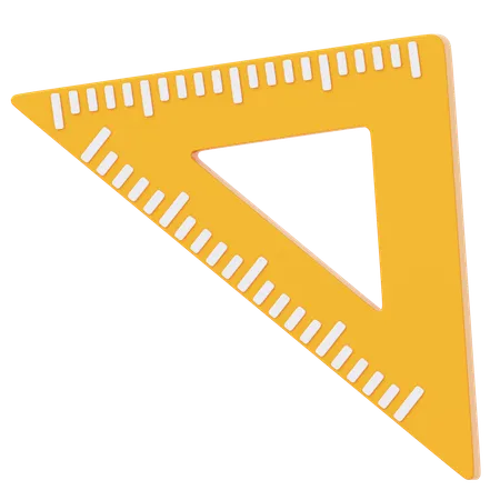 Tri Ruler  3D Icon