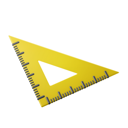 Tri Ruler  3D Icon