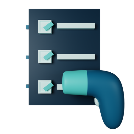 Triagem  3D Icon