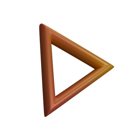 Triangle  3D Icon