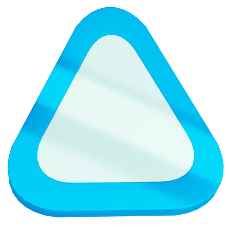 삼각형  3D Icon