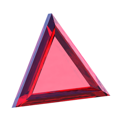 Triangle  3D Icon