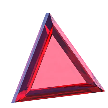 Triangle  3D Icon