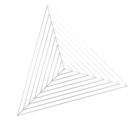 Triangle  3D Icon