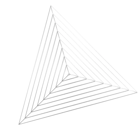 Triangle  3D Icon