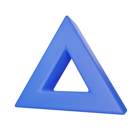 Triangle  3D Icon