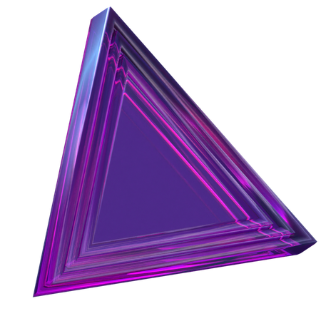 Triangle  3D Icon