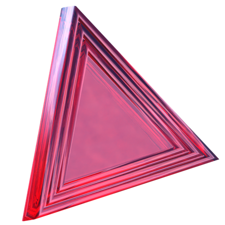 Triangle  3D Icon