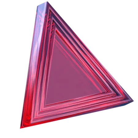 Triangle  3D Icon