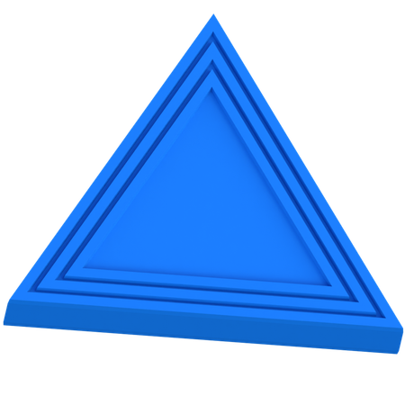 Triangle  3D Icon