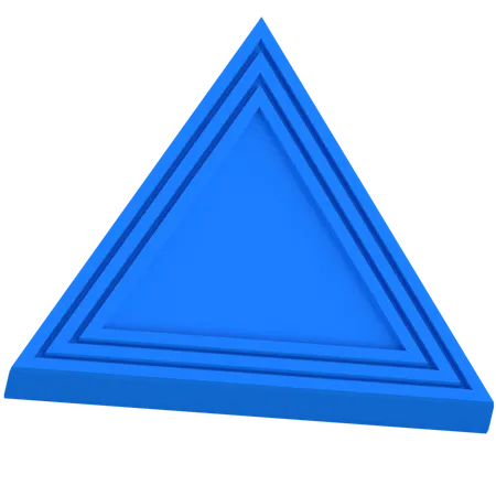 Triangle  3D Icon
