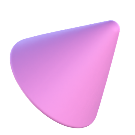 Triangle  3D Icon