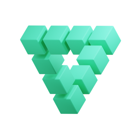 Triangle  3D Icon