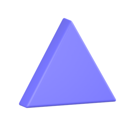 Triangle  3D Icon