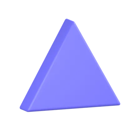 Triangle  3D Icon