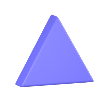 Triangle  3D Icon