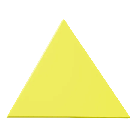 Triangle  3D Icon