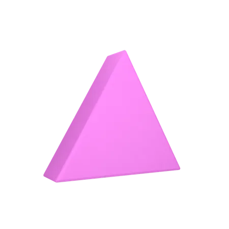 Triangle  3D Icon