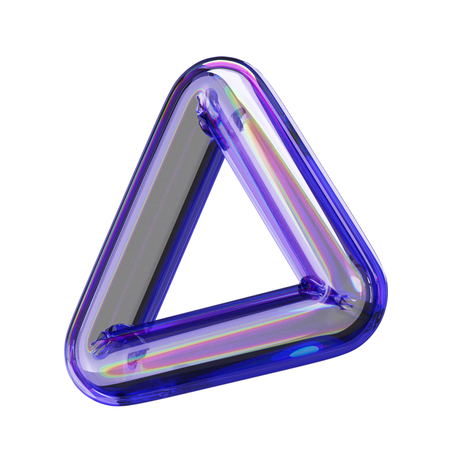 Triangle  3D Icon