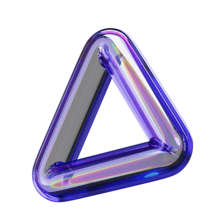 Triangle  3D Icon