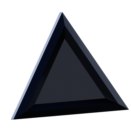 Triangle Abstract  3D Icon